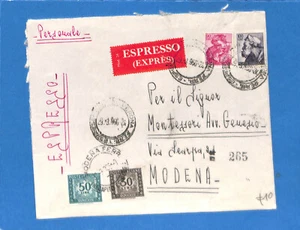 ITALY - 1966 MICHELANGIOLESCA ESPRESSO + SEGNATASSE (21-0015-112) - Picture 1 of 2