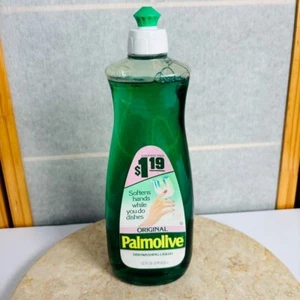 Vintage Flasche Palmolive Spülmittel Spülmittel 22 Oz Original - Bild 1 von 5