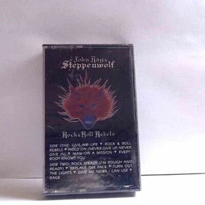 John Kay & Steppenwolf – Rock & Roll Rebels (Cassette, Sealed, US, 1987) CS348 - Picture 1 of 2