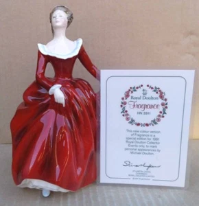 ROYAL DOULTON - FRAGRANCE - HN3311 - DOULTON EXCLUSIVE - NEW COLOUR/SIGNED/COA - Picture 1 of 11