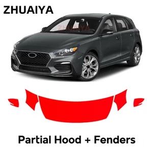 Hood Precut PPF Paint Protection Film For Hyundai Elantra GT N-Line 2019-2020 - Picture 1 of 8