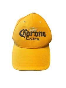 Corona Extra Hat Adult Yellow Embroidered Cap Trucker - Picture 1 of 5