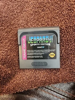Jeopardy Sports Edition (Sega Game Gear, 1994) cart only! - Image 1 of 2