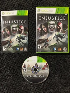 Injustice Gods Among Us Microsoft Xbox 360, getestet, komplett CIB - Batman Fights - Bild 1 von 4