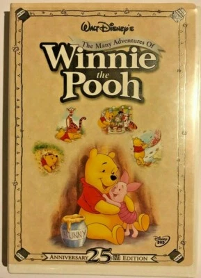 The Many Adventures of Winnie the Pooh 2002 DVD 25th Anniversary Edition - Image 1 of 4