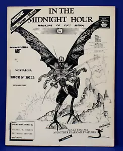 "In the Midnight Hour" Magazine of the Cult Media Comics Jay Allen Sanford 1989 - Foto 1 di 7