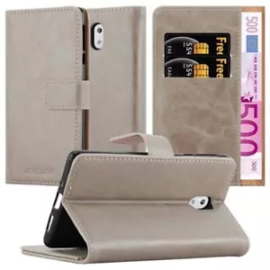 Case for Nokia 3 2017 Protection Wallet Cover Magnetic Luxury Book - Picture 1 of 7