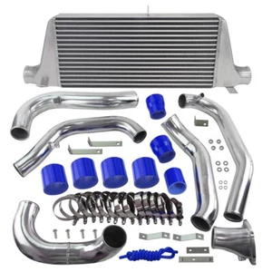 Front Mount Intercooler Kit For Mazda RX7 RX-7 FC FC3S 13B 86-91 Single Turbo BL - Picture 1 of 9