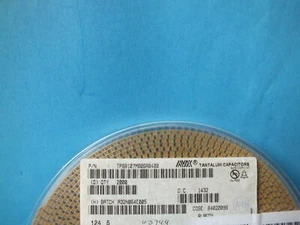 50pcs   AVX	TPSB107M006R0400   Tantalum Capacitors - Solid SMD 6.3V 100uF 20%    - Picture 1 of 2