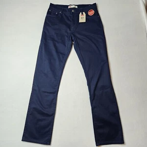 Levis BOYS 20 Reg 30x30 511 Slim Super Soft Blue Stretch Pants - Picture 1 of 8