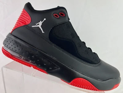 Nike Air Jordan Max Aura 2 Black Red White Sneakers Retro CK6636-060 Men Sz 11 - Image 1 of 4