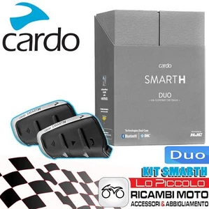 SMRT0116 Cardo scala rider SMARTH duo Interfono caschi HJC 4 moto 5 KM doppio - Imagen 1 de 1