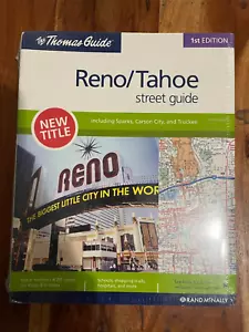 The Thomas Guide Reno / Tahoe Street Guide 1st Edition New Sealed Rand Mcnally - Picture 1 of 2