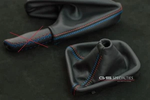 BMW E39 M5 E39 boots leather gaiters shift boot handbrake boot INDIVIDUAL M look - Picture 1 of 13