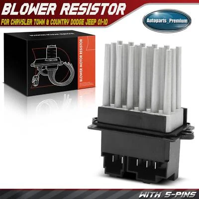 Resistencia del ventilador del motor del soplador para Chrysler Town & Country Caravan Aspen Dodge Jeep Foto 1 de 4