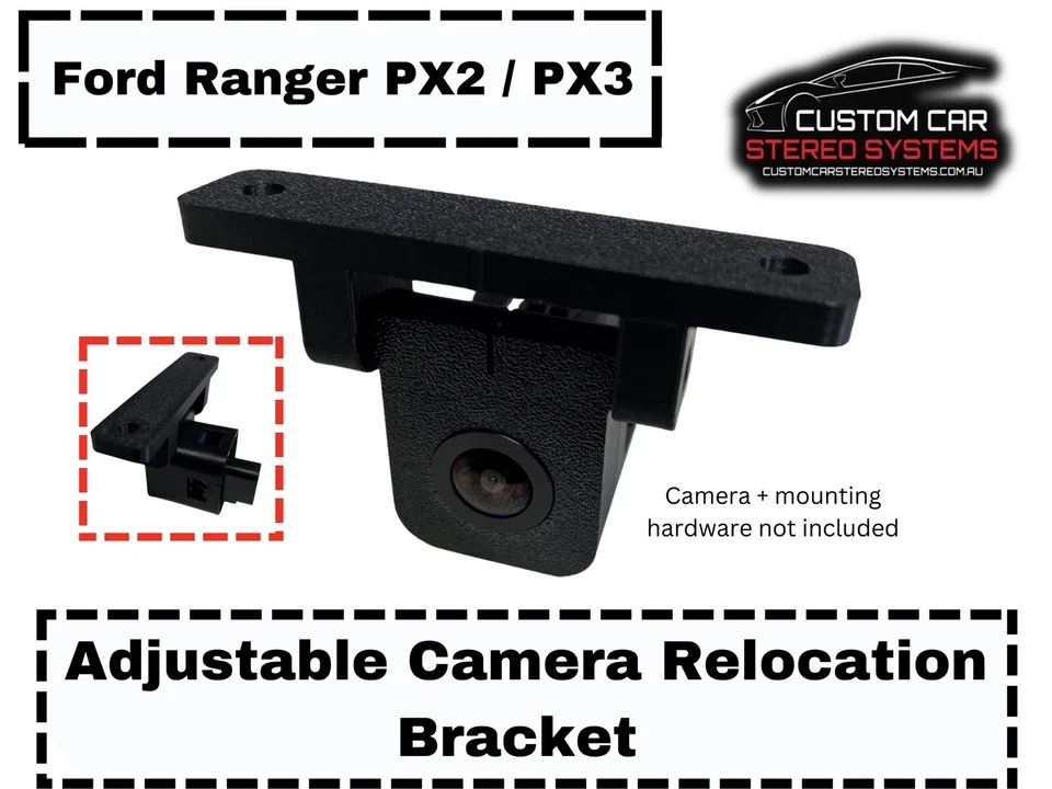 Reverse Camera Relocation Mounting Bracket - Suits Ford Ranger PX2 + PX3 2015-21 - image 1 of 1