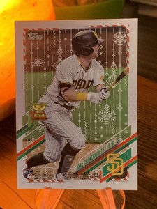 RC 2021 Topps Holiday Rookie Jake Cronenworth