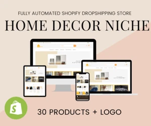 READY-MADE DROPSHIPPING home decore Furniture store online earn money website - Picture 1 of 2