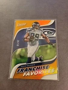 2023 Prestige Franchise Favorites Doug Baldwin Gold 28/50 Seahawks - Picture 1 of 2