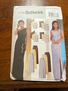 Butterick Pattern 3908 Misses/Misses Petite Top and Skirt Size 6, 8, 10 Uncut - Picture 1 of 2