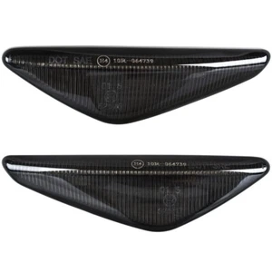 CLIGNOTANT COTE LED FUMÉE DYNAMIQUE BMW 3 E46 COUPE / CABRIOLET 03-06 2 PIECES - Foto 1 di 3
