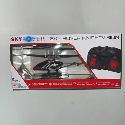 SkyRover Sky Rover KnightVision R/C Remote Control Indoor Helicopter with Lights - Image 1 of 4