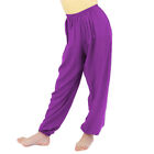 Kids Boys Girls Ali Baba Long Pants Harem Yoga Dance Trousers Jogging Bottoms