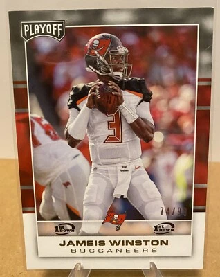 2017 Panini Playoff - 1st Down #85 Jameis Winston /99 - Image 1 of 3