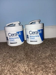 CeraVe Moisturizing Cream Normal to Dry Skin - 16oz, 453g 2 pack - Picture 1 of 2
