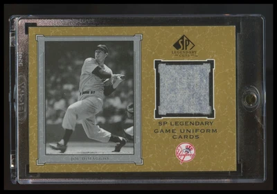 2001 Upper Deck SP Legendary Cuts Joe DiMaggio Game Jersey SSP Game Used READ - Image 1 of 4