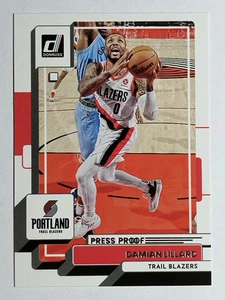 2022-23 Donruss Press Proof Silver #106 Damian Lillard - Picture 1 of 2