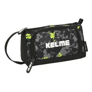 Schulmäppchen Kelme Jungle Schwarz Grau Neongrün 20 x 11 x 8.5 cm - Bild 1 von 4