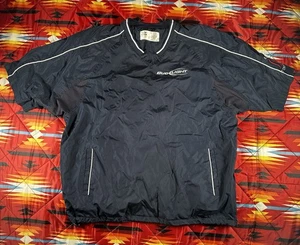 Allison Athletics Bud Light Jacket Men Large Blue Soft Shell Windbreaker - Picture 1 of 12