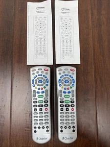 Two (2) Genuine Charter Cable 1060bc3-0780-001-r F161807 Universal Remotes - Picture 1 of 20