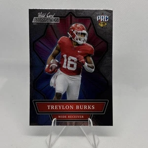 2021 Wild Card Alumination NIL Collegiate Edition Treylon Burks ANBC-79 Arkansas - Picture 1 of 2