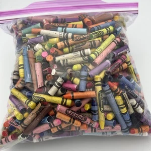 Crayola Mondo Lama Ziel Buntstifte 5,5 Pfund Großpackung Posten gebraucht Verschiedenes Handwerk Schmelzen gebrochen - Bild 1 von 3