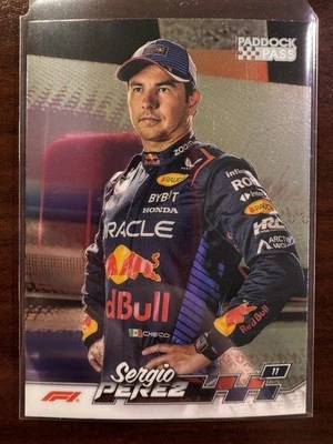 2024 Topps F1 Paddock Pass Chrome #52 Sergio Perez - Image 1 of 2