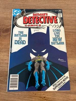 Detective Comics # 472 VF DC Comic Book Batman Robin Joker Gotham 16 J354 - Image 1 of 2