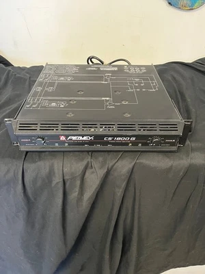 Peavey CS1800G 1800 Watt Rackmount Stereo Power Amplifier - Image 1 of 4