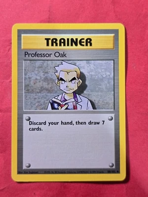 1999 Pokemon Base Unlimited #88 Professor Oak, UC, NF/H, cd3 - Image 1 of 3