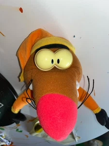 Nickelodeon 1997 Angry Beavers Slumber Party DAGGETT Pajama Plush Mattel 12" - Picture 1 of 3