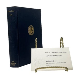 Lakeside Press Classics HONOLULU by Laura Fish Judd 1966 Christmas Hardback Card - Picture 1 of 9