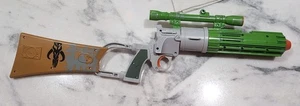 2009 Hasbro Star Wars Boba Fett Blaster Lights And Sounds Works! Mandalorian - Picture 1 of 9