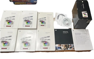 Apple Final Cut Pro 4 HD Academic Studio Software & Manuals Set In Box - Image 1 of 4