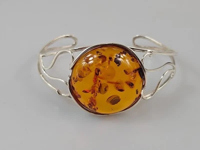 Gioielli fatti a mano in ambra bracciale in argento 925 regalato a notte... - Immagine 1 di 4