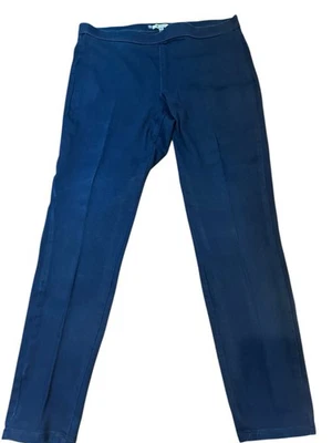 Women’s Jennifer Lopez Pull-On Jeggings, Dark Navy Blue, Size 18W, Inseam 29” - Image 1 of 4