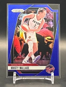 2024 Panini Prizm WNBA Kristy Wallace Blue Prizm #/199 Indiana Fever #133 - Picture 1 of 3