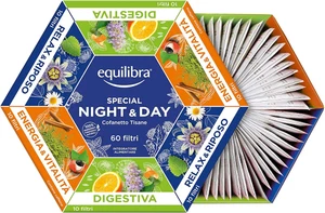 Integratori Alimentari Tisane, Cofanetto Night & Day Collection, 100% Ingredient - Foto 1 di 12