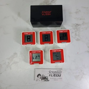 Hasbro 24860 Scrabble Flash Handheld Electronic Game Complete Tested - Picture 1 of 7