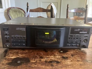 Sony TC-C521 5-Cassette Changer Deck Recorder – Powers On, Needs Repair – Rare - Picture 1 of 13
